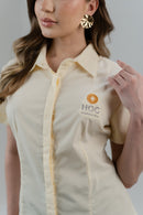 CAMISA SOCIAL MANGA CURTA FEMININA MAIZENA