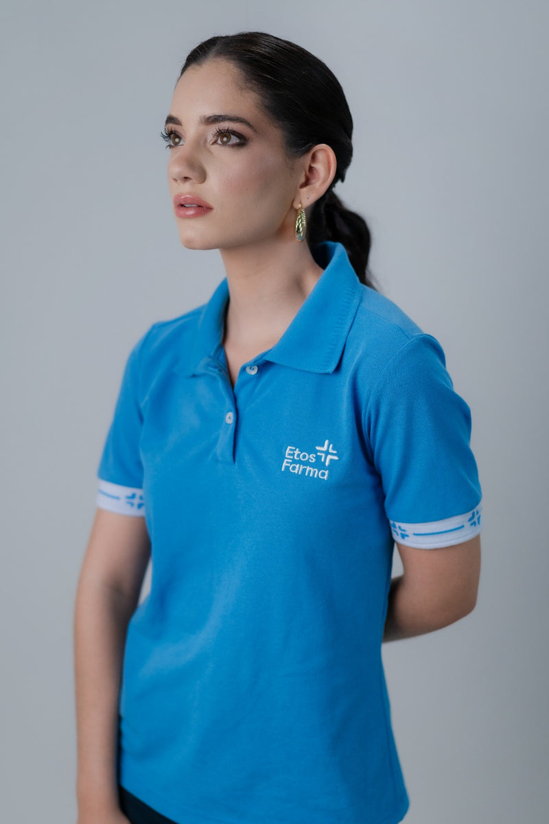 CAMISA POLO FEMININA PRETA